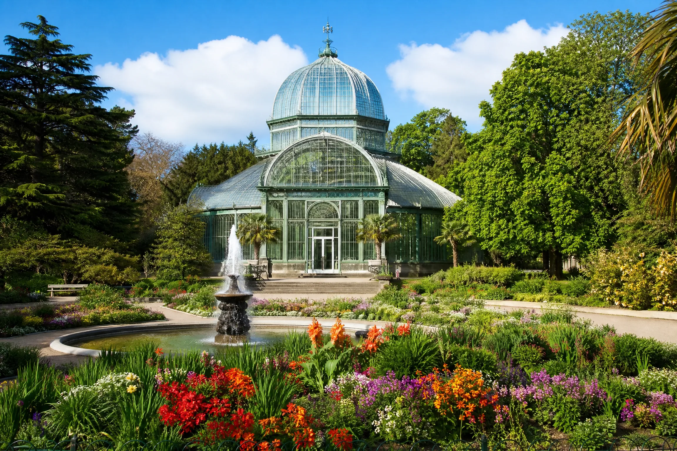 Jardin des Plantes de Nantes pour une rencontre senior