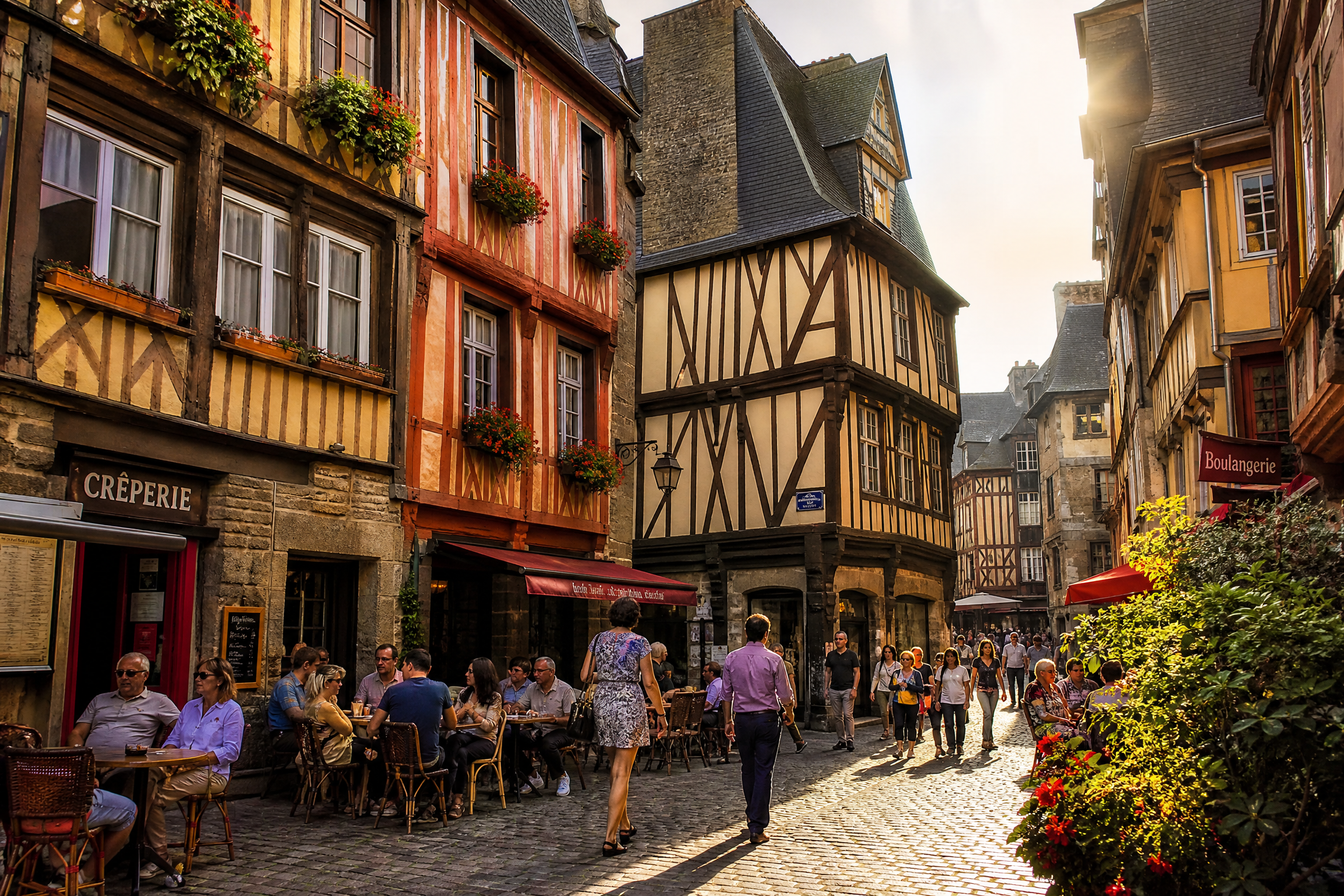 Vieux-Rennes, lieu de promenade pour une rencontre senior